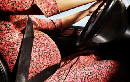 Можно ли беременной садиться за руль