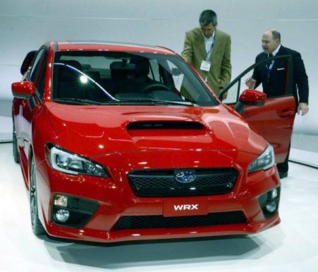 Представлен новый Subaru WRX 2014 года